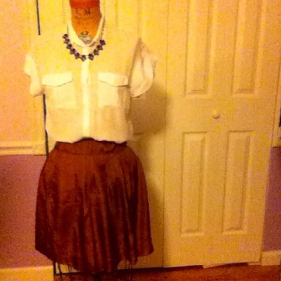 J. Crew Pleated Skirt - Picture 2 of 2