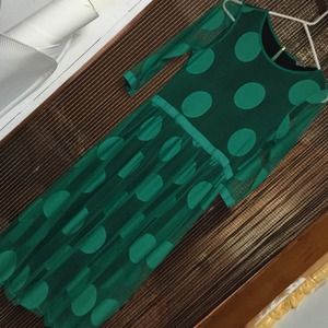 Green dress