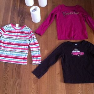 Kids Three long sleeve shirts