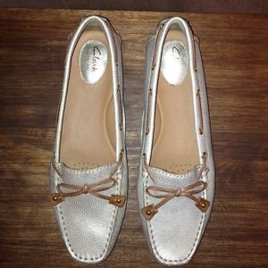 Clark Gold Driving Mocs