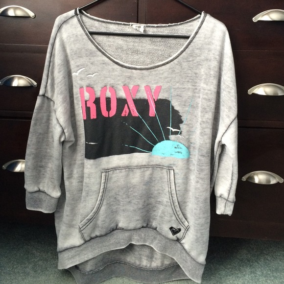 🚫SOLD🚫ROXY high-low hem sweatshirt