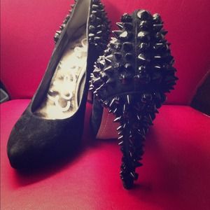 Sam Edelman Suede Spikes heels