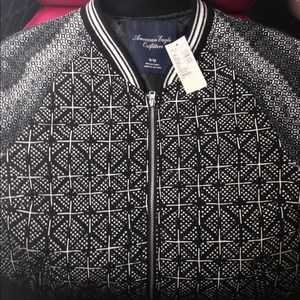 American eagle Quilted Varsity Jacket