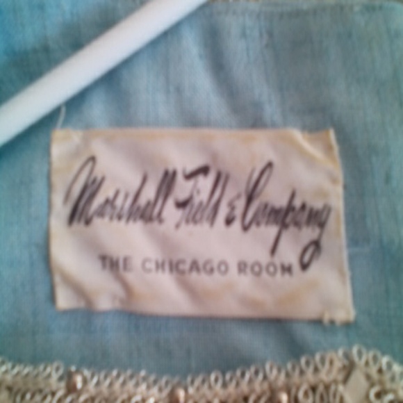 Vintage Marshall Field's holiday dress with jewels - Picture 4 of 4