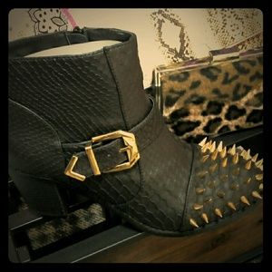 Spiked boots