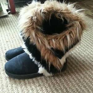 xiuxian fur boots