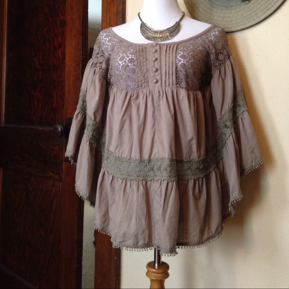 🚫SOLD🚫Boho Poncho/Top