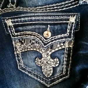 Rock Revival Berry Straight 27