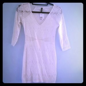 H&M Crochet Mini Dress