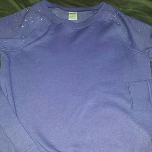 Purple Victoria secret PINK sweatshirt