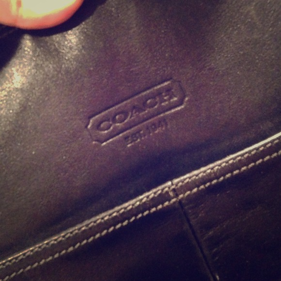 Black Coach Purse