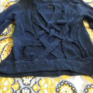 Urban Outfitters Open-Back Distressed Sweater