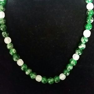 Vintage inspired beaded necklace