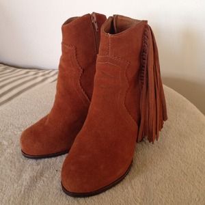 Jeffrey Campbell Prance Fringe bootie