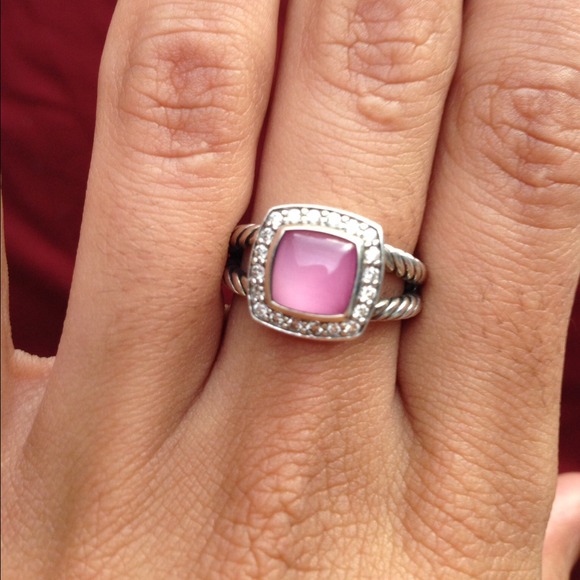 David Yurman Petite Albion Ring with Diamonds