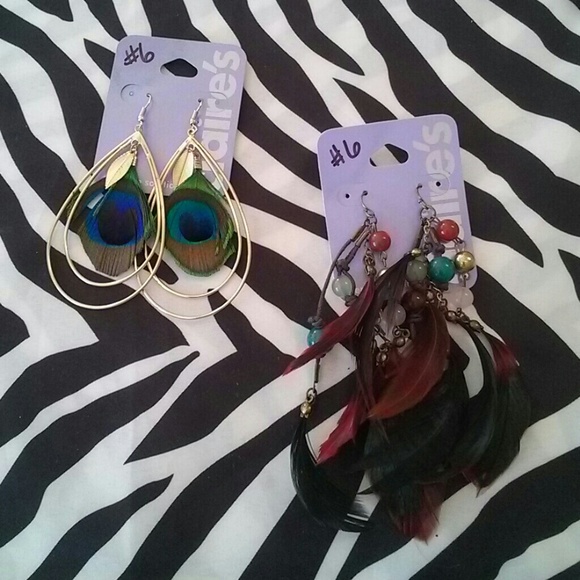5 pairs of Clairs Earrings