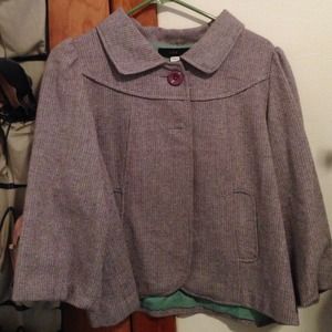 Lux Blazer Size L. Three-quarter sleeves.