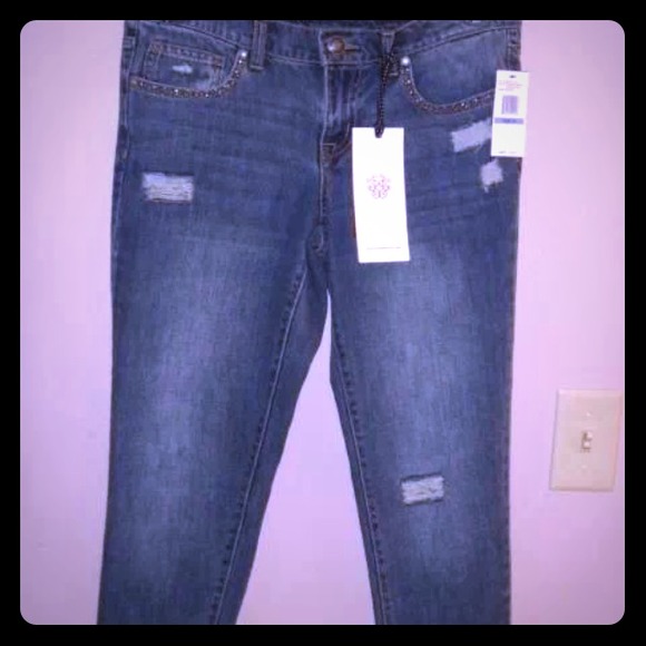Jessica Simpson cropped Jeans