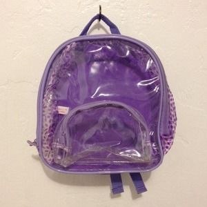 80's mini vinyl backpack