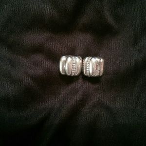 Pandora sterling silver double clips