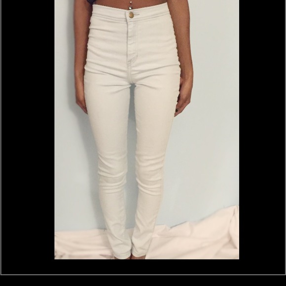 American apparel high waist jeans