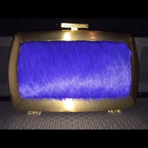 BCBG MAX AZRIA gold clutch