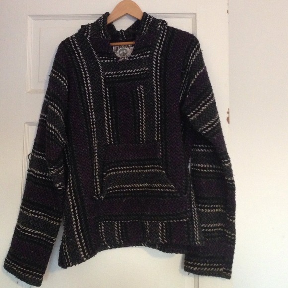 Authentic Mexican hippie hoodie