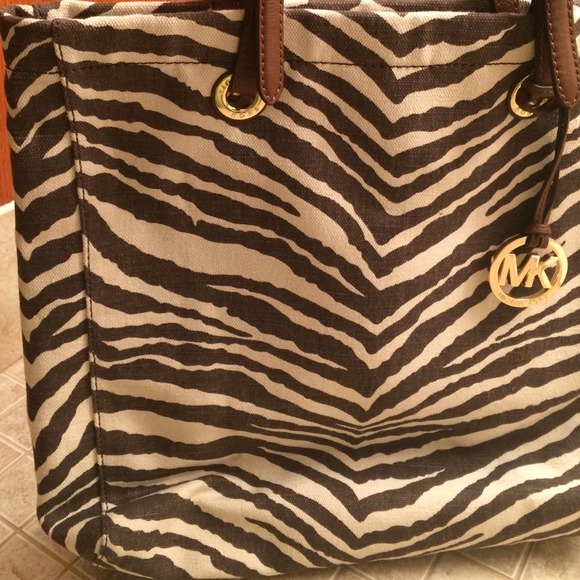 Authentic Zebra MK Purse