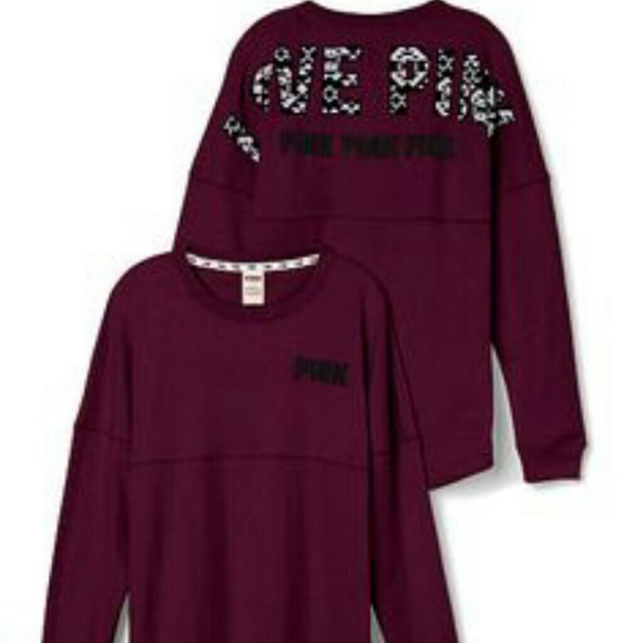 Aztec Varisty Maroon Crew Neck