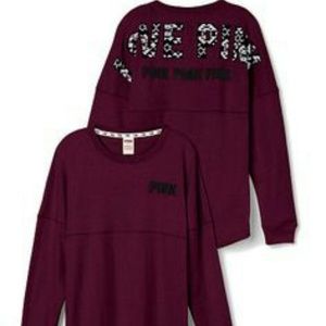 Aztec Varisty Maroon Crew Neck