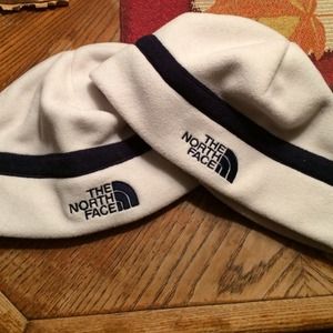 2 Northface fleece hats