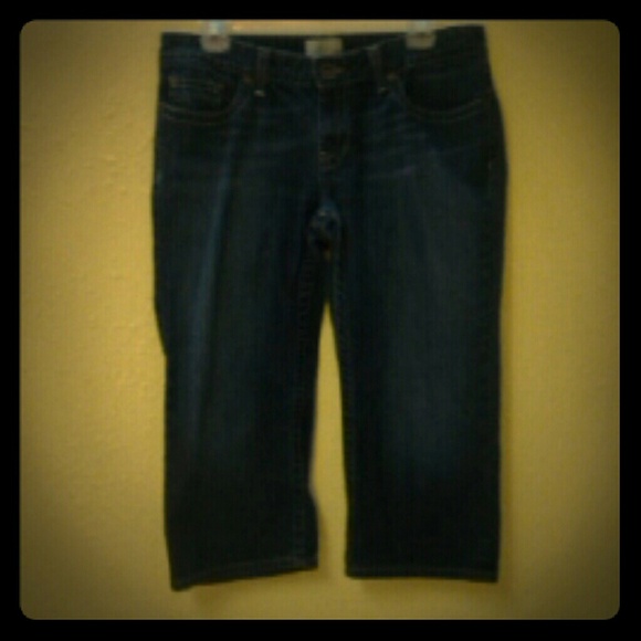 BKE denim capris dark wash size 31 #9272