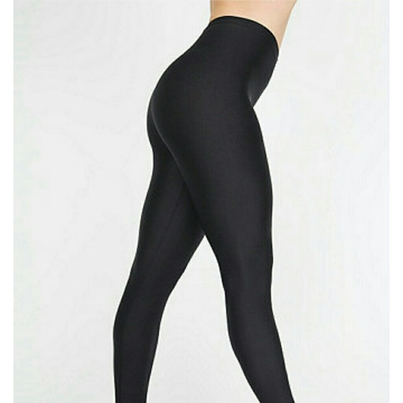 Shiny Nylon Tricot Leggings