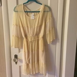 Beautiful Cream Colored Dress