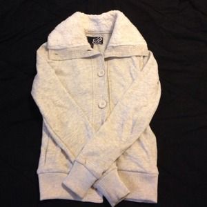 Cream/heather fox sweatshirt