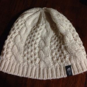 Cream colored Northface hat!