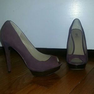 Peeptoe heels