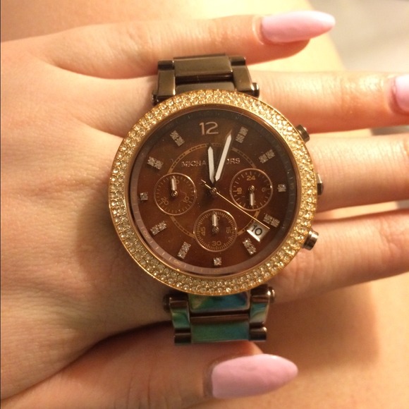Michael Kors chocolate watch