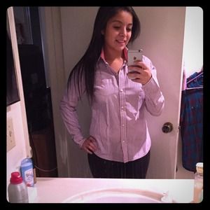 Bundle of button up shirt and flannel