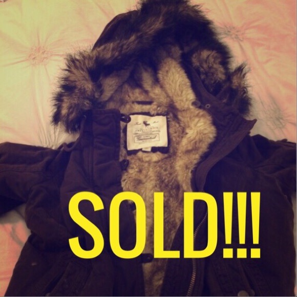 Abercrombie Fur Hooded Jacket
