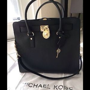 Michael Kors Black Hamilton Read description!