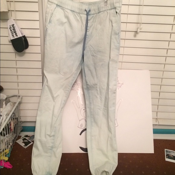 Pacsun light colored joggers
