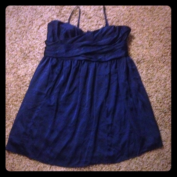 Navy blue dress