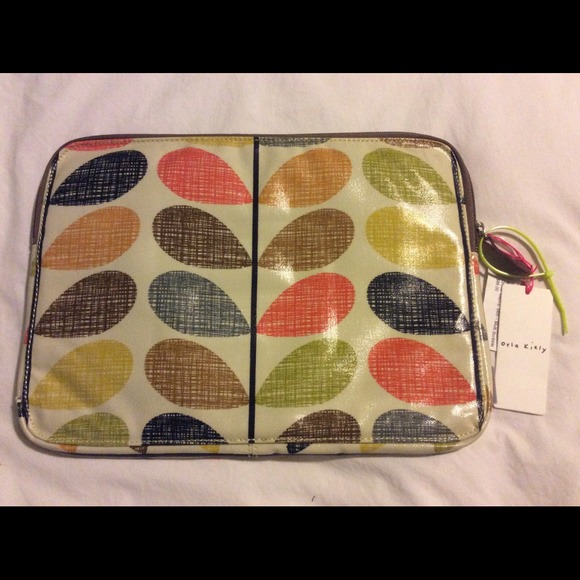 Never used- Orla Kiely laptop case for 13" laptop.