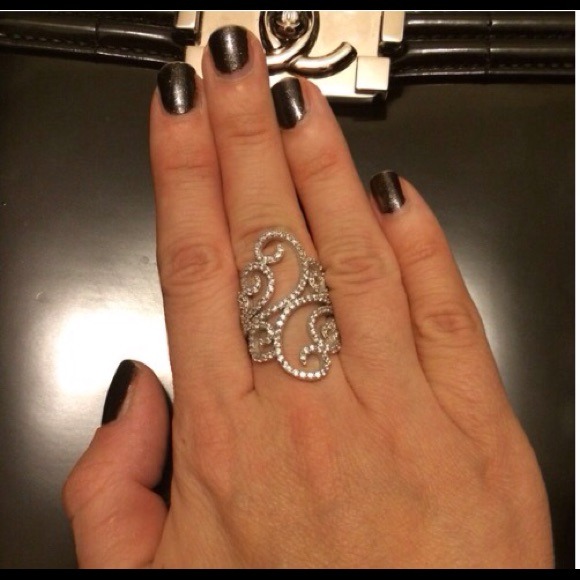 ✨HP✨925 Silver Lace Ring - Picture 4 of 4