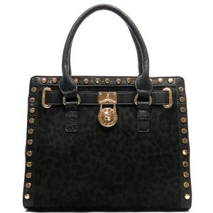 A black animal bag