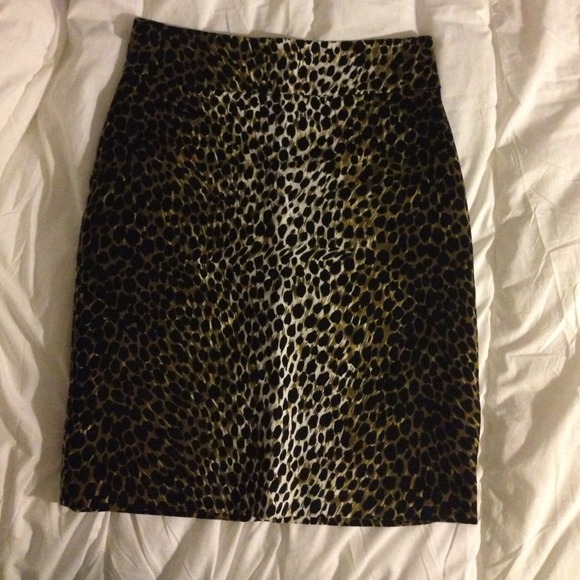 Paniz animal print pencil skirt