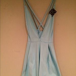 Light blue nasty gal dress