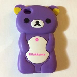 Rilakkuma Purple Bear iPhone 4/4s case!