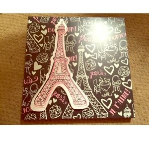 Paris bedroom decor 💜🇫🇷